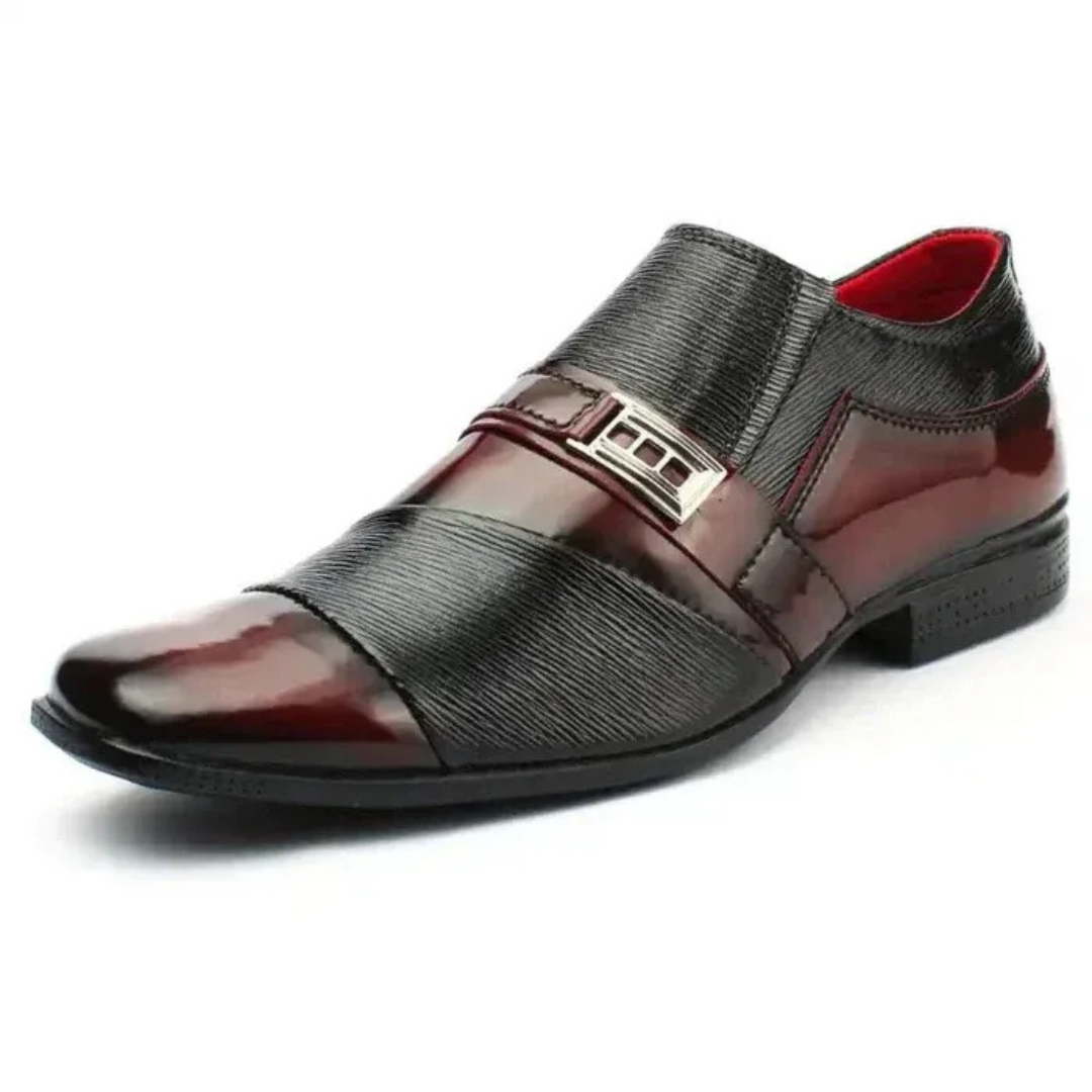 Pedro® – Sapatos Ortopédicos Elegantes em Couro ⏐ Edição Premium