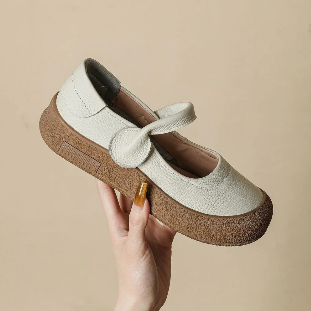 Raquel® – Sapatos Ortopédicos em Pele ⏐ Edição Premium