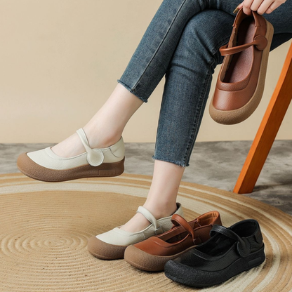 Raquel® – Sapatos Ortopédicos em Pele ⏐ Edição Premium
