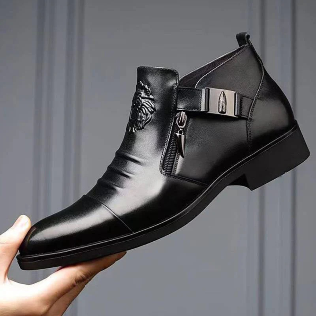 Rodrigo® – Botins Ortopédicos em Couro ⏐ Edição Premium