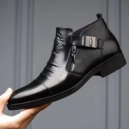 Rodrigo® – Botins Ortopédicos em Couro ⏐ Edição Premium