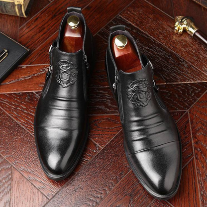 Rodrigo® – Botins Ortopédicos em Couro ⏐ Edição Premium