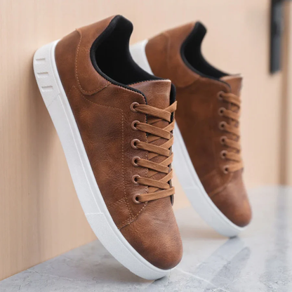 Rogério® - Sapatos Ortopédicos Casuais em Couro ⏐ Edição Premium
