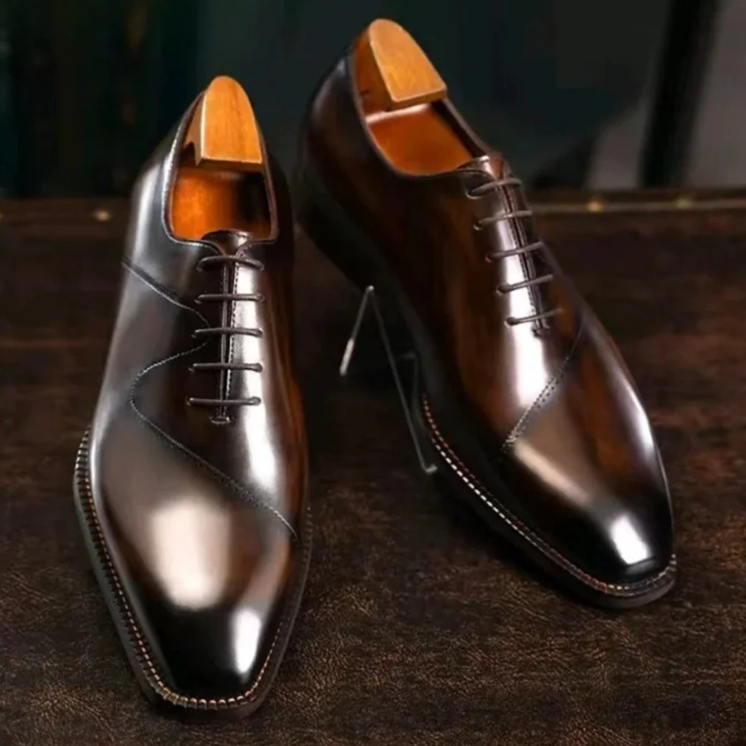 Santiago® – Sapatos Ortopédicos Elegantes em Couro ⏐ Edição Premium