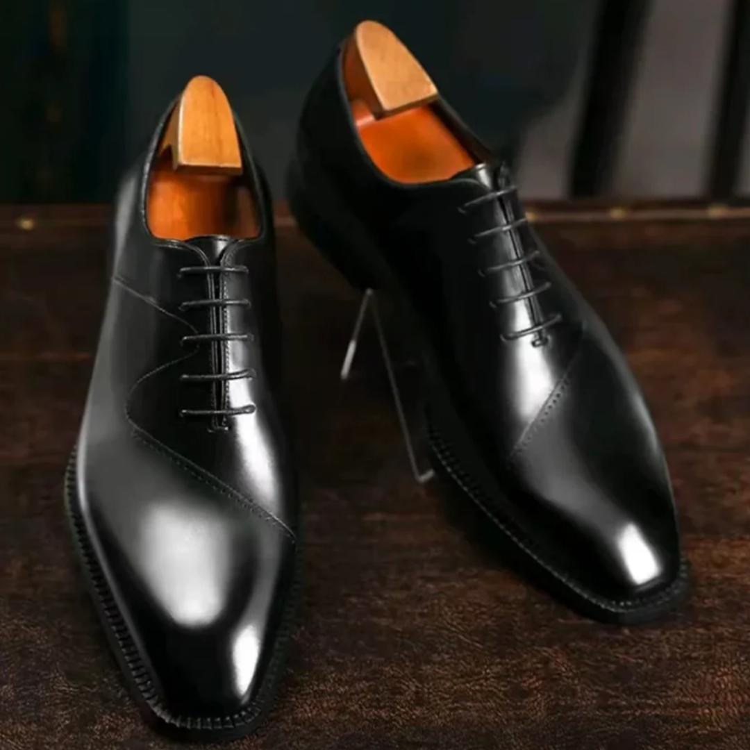 Santiago® – Sapatos Ortopédicos Elegantes em Couro ⏐ Edição Premium