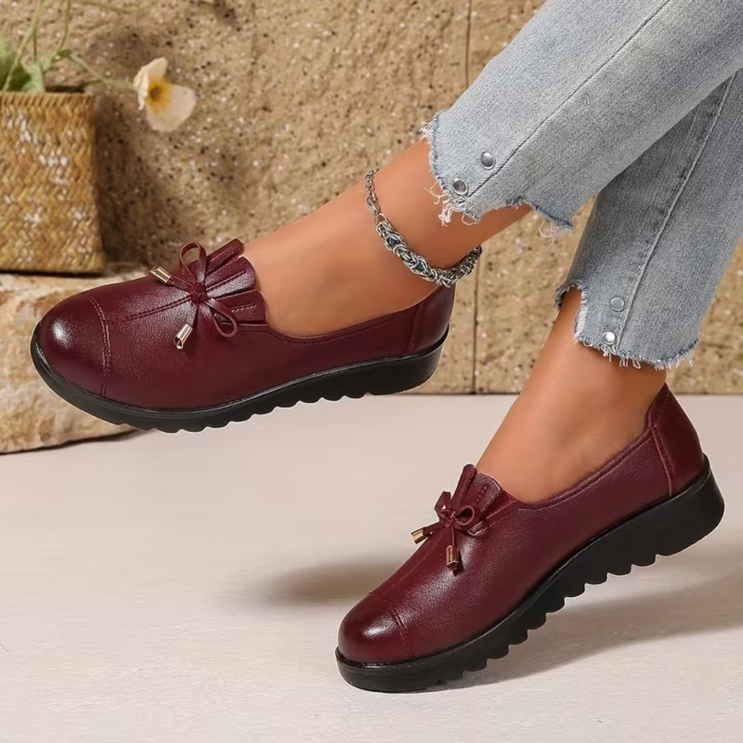 Sónia® – Sapatos Ortopédicos em Pele ⏐ Edição Premium