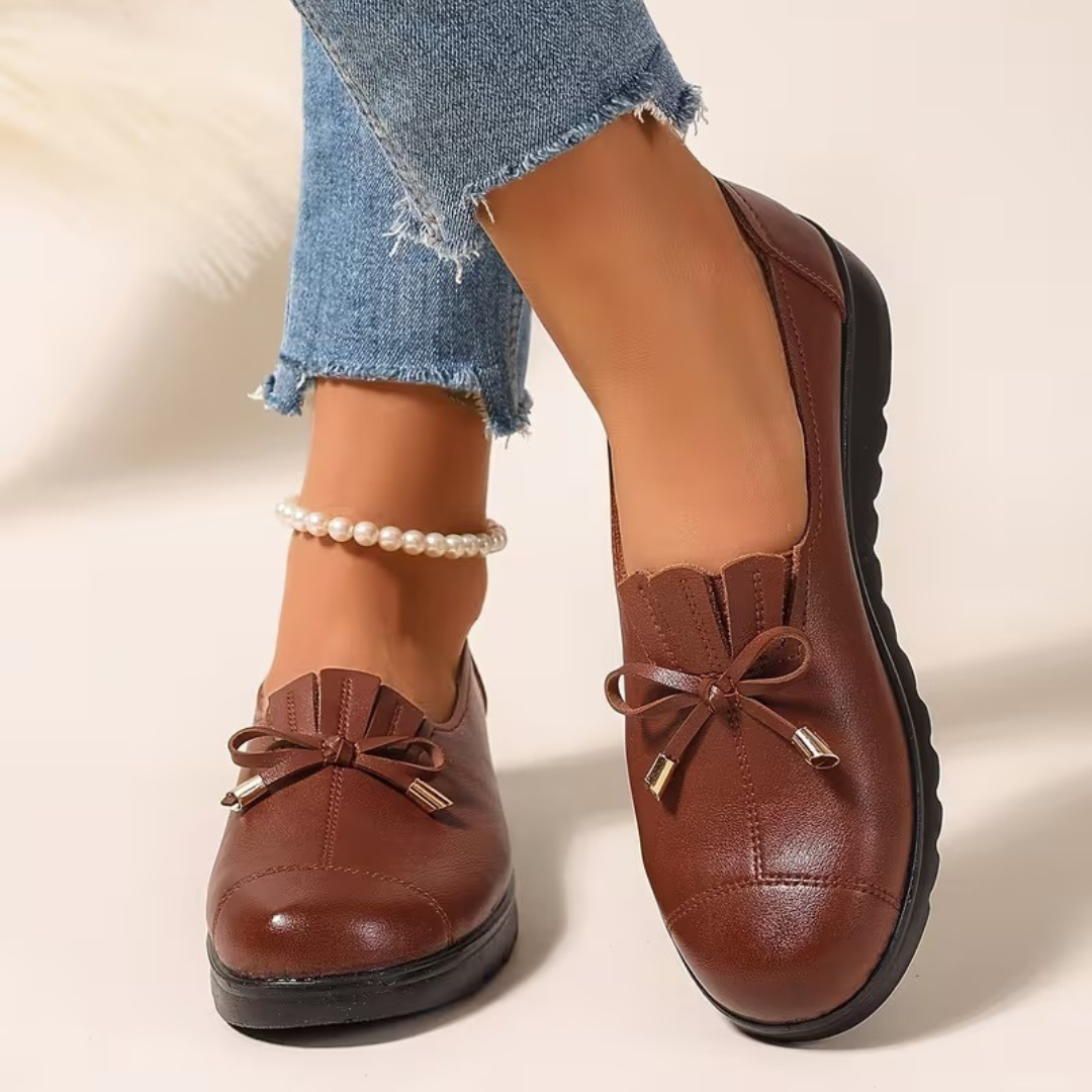 Sónia® – Sapatos Ortopédicos em Pele ⏐ Edição Premium