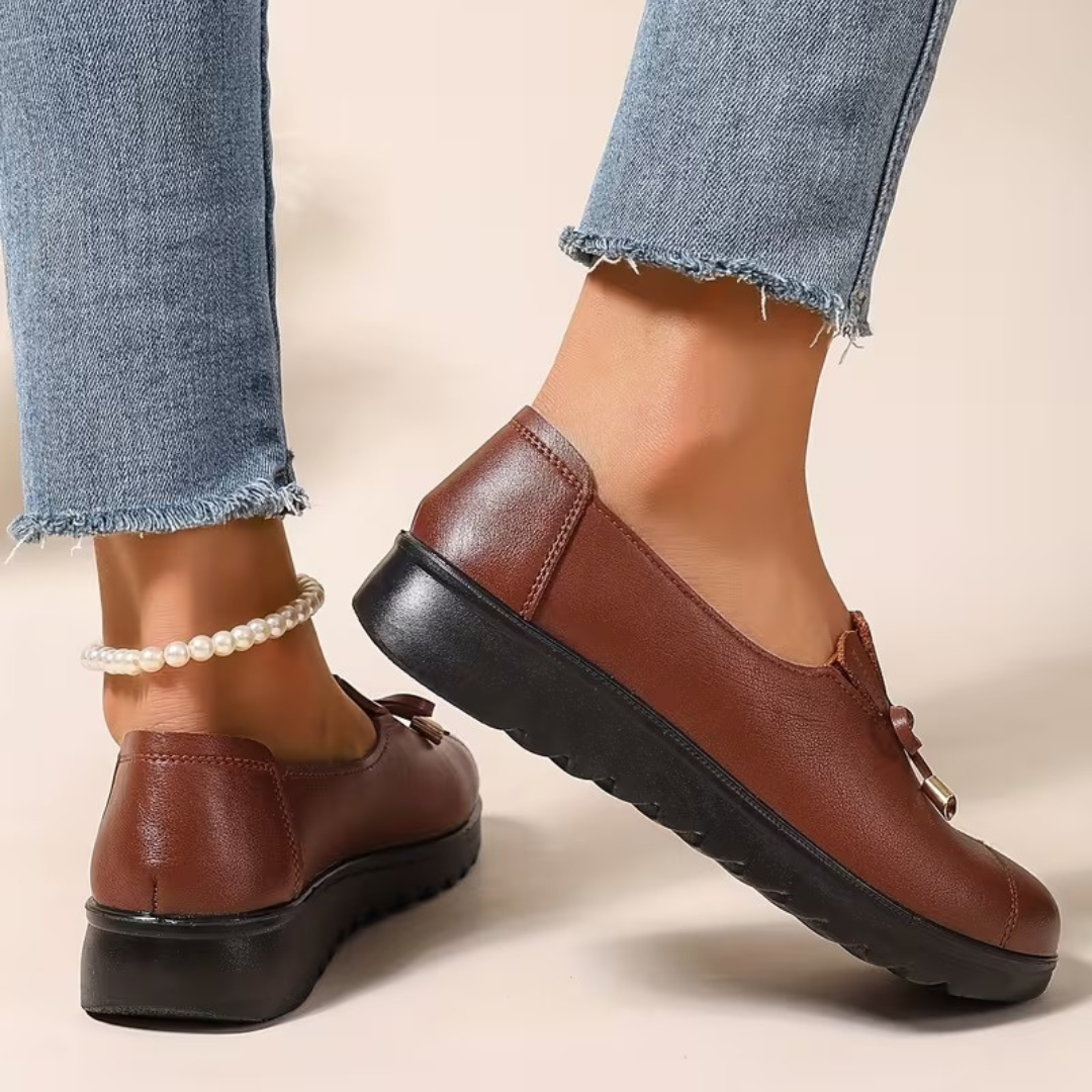 Sónia® – Sapatos Ortopédicos em Pele ⏐ Edição Premium