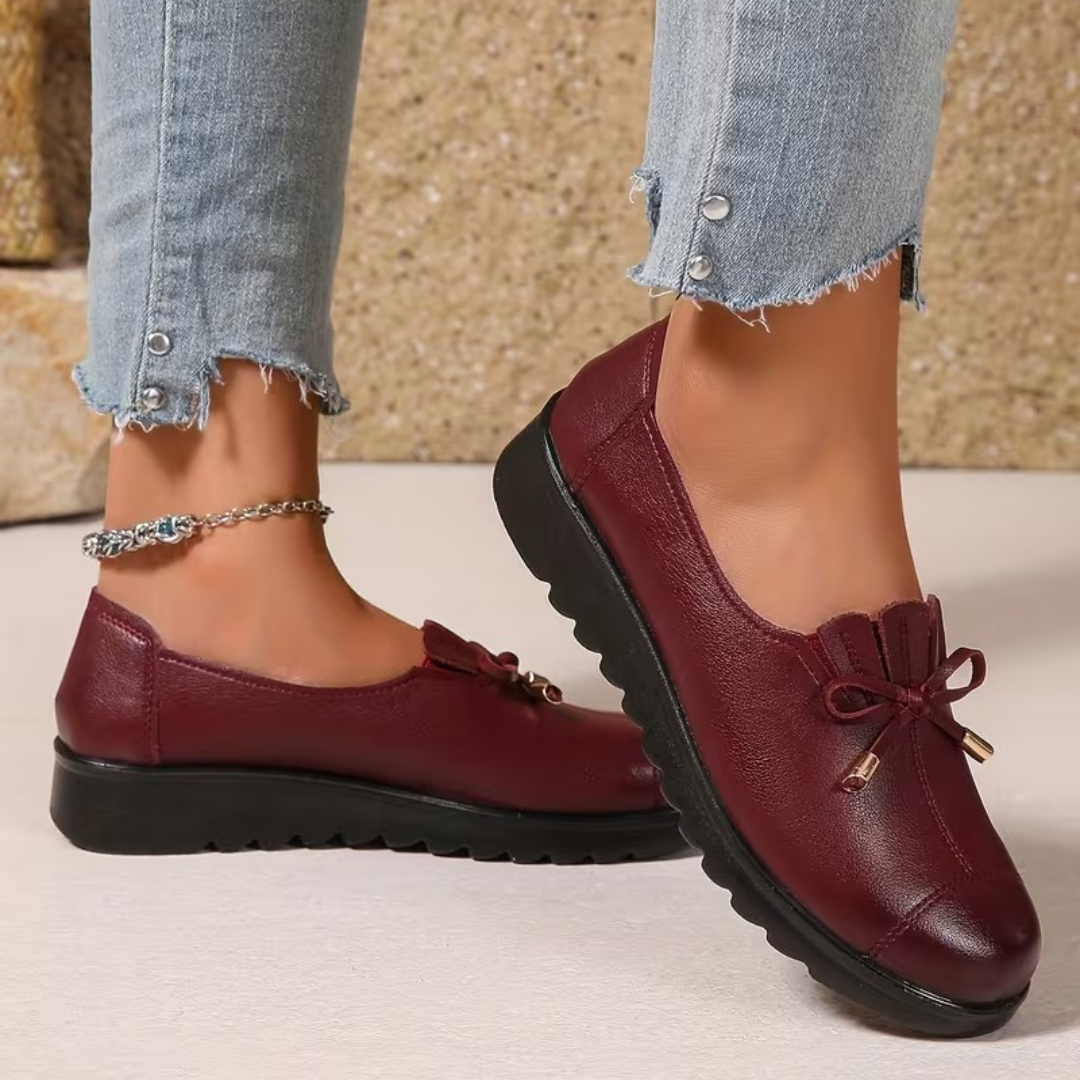 Sónia® – Sapatos Ortopédicos em Pele ⏐ Edição Premium
