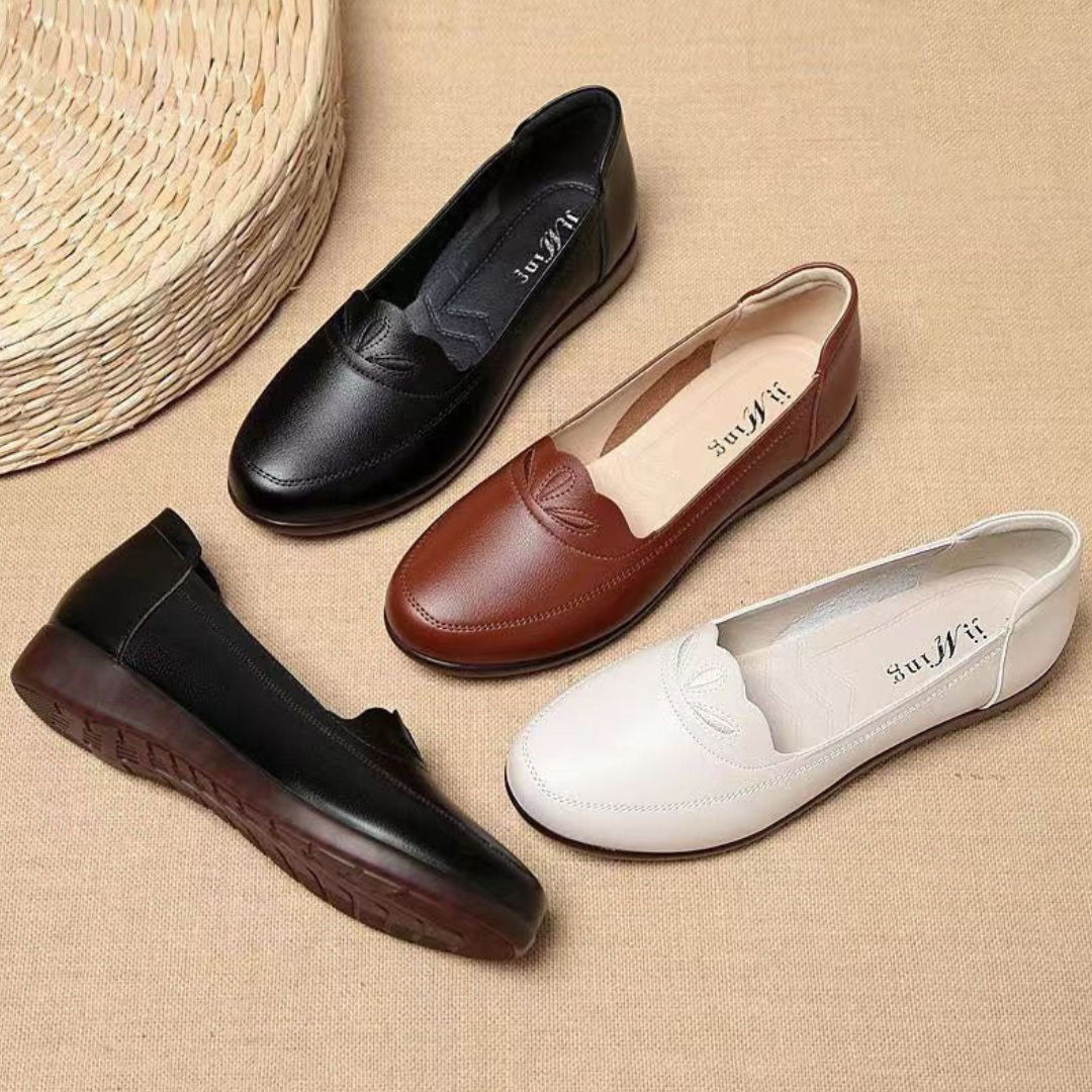 Soraia® – Sapatos Ortopédicos em Pele ⏐ Edição Premium