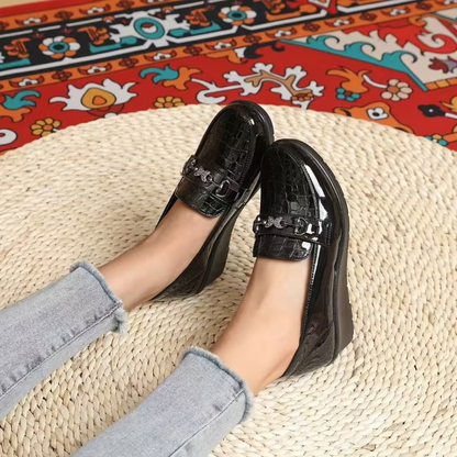 Tatiana® – Mocassins Ortopédicos em Pele ⏐ Edição Premium