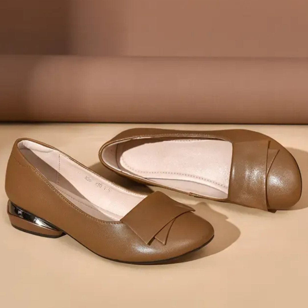 Teresa® – Sapatos Ortopédicos Casuais em Couro ⏐ Edição Premium