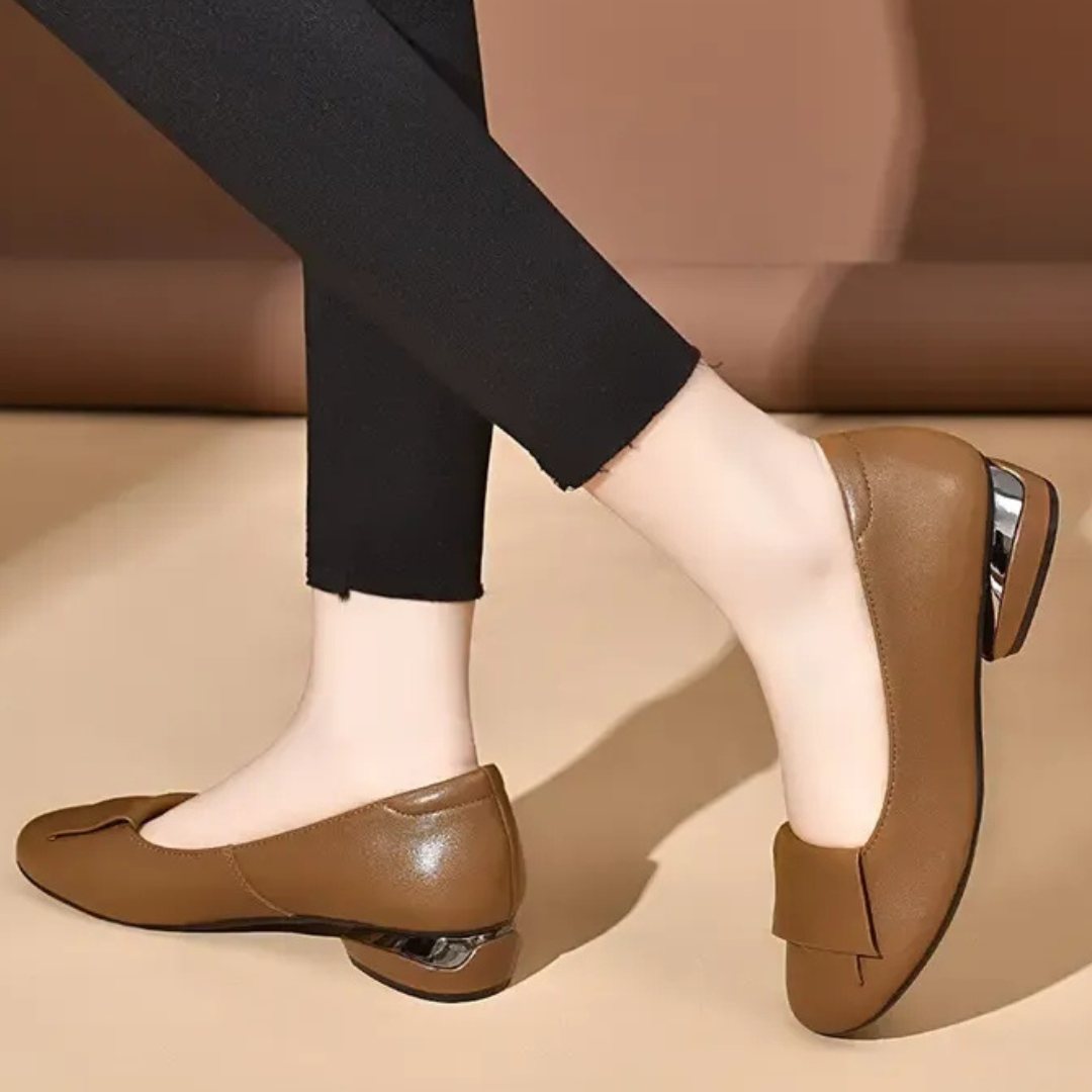 Teresa® – Sapatos Ortopédicos Casuais em Couro ⏐ Edição Premium