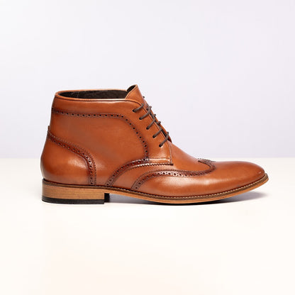 Tiago® – Botins Ortopédicos em Couro ⏐ Edição Premium