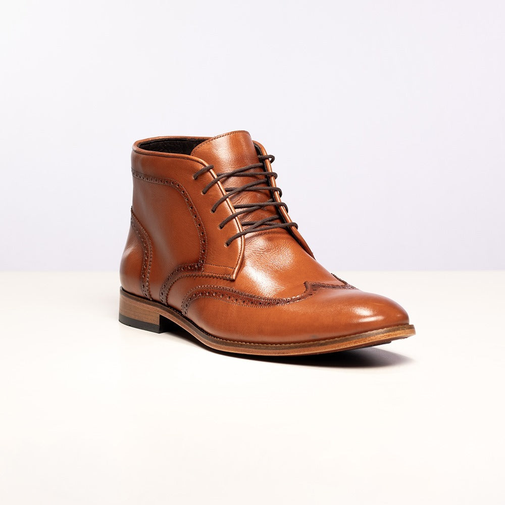 Tiago® – Botins Ortopédicos em Couro ⏐ Edição Premium
