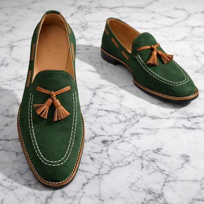 Viriato® - Mocassins Ortopédicos em Camurça ⏐ Edição Premium