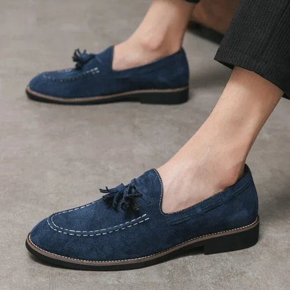 Viriato® - Mocassins Ortopédicos em Camurça ⏐ Edição Premium