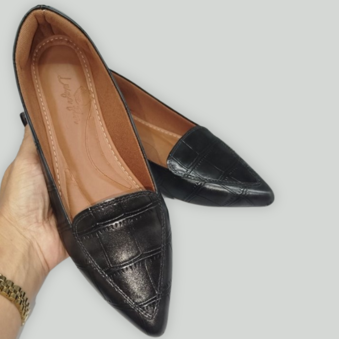 Vitória® – Sapatos Ortopédicos em Pele ⏐ Edição Premium