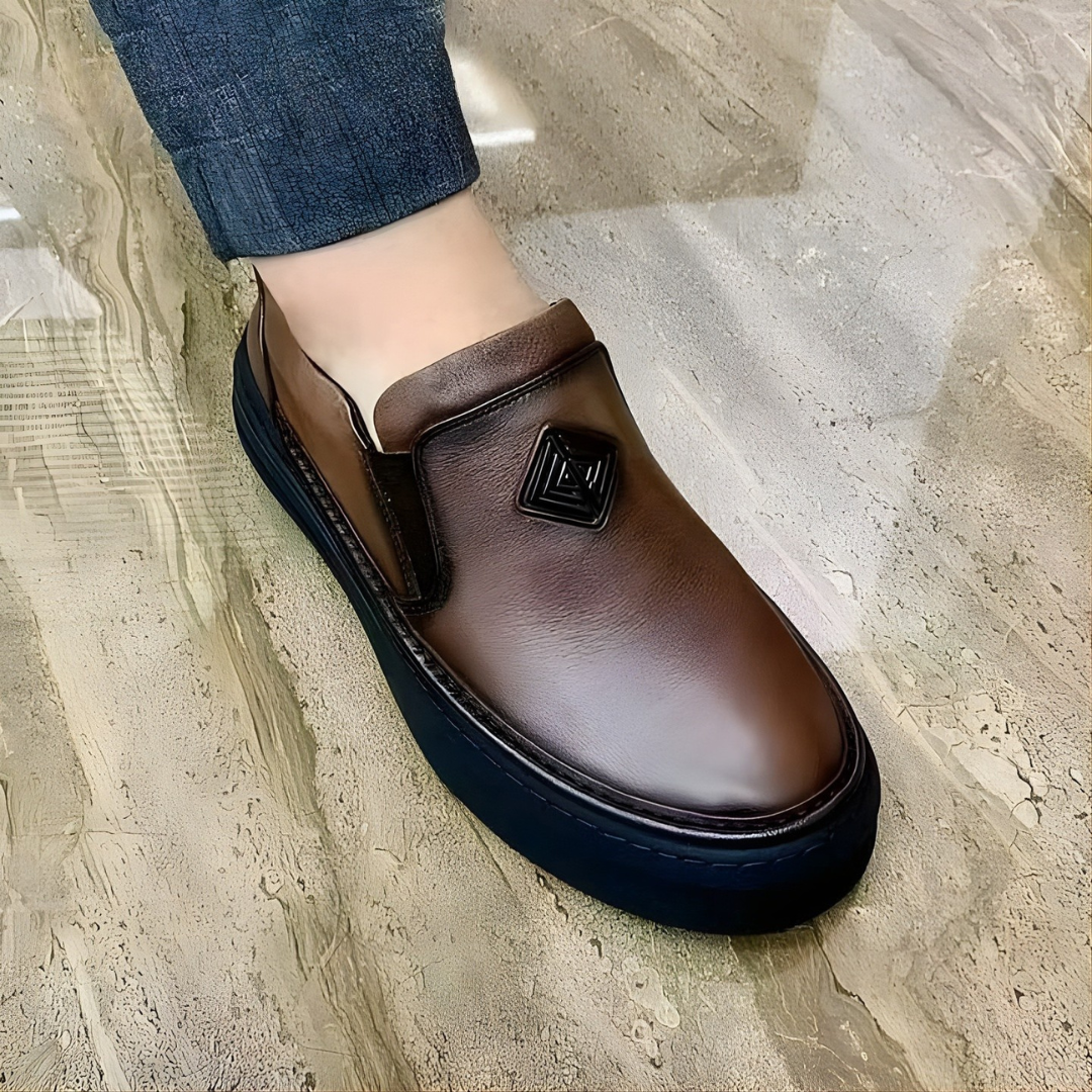 Artur® – Mocassins Ortopédicos Casuais em Pele ⏐ Edição Premium