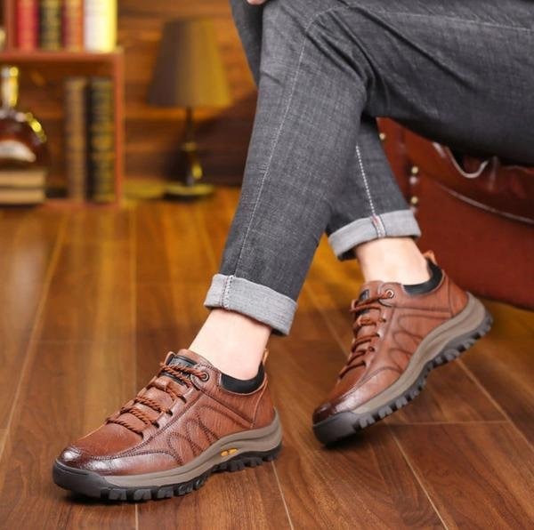 Aveiro® - Sapatos Ortopédicos de Couro ⏐ Edição Premium