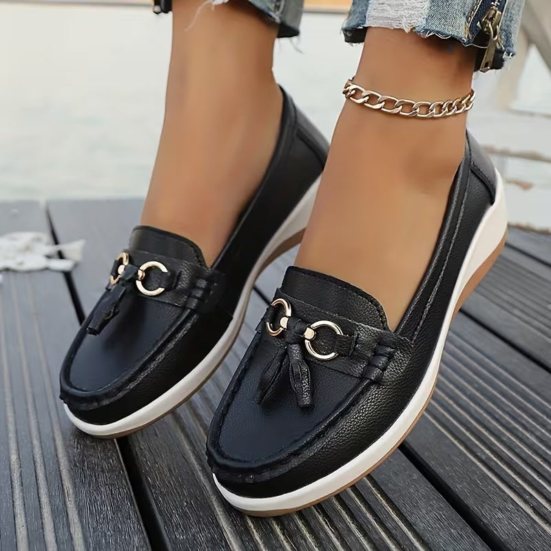 Celeste® – Mocassins Ortopédicos em Pele ⏐ Edição Premium