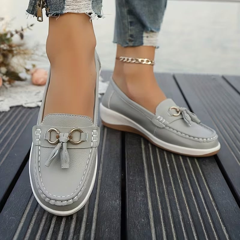 Celeste® – Mocassins Ortopédicos em Pele ⏐ Edição Premium