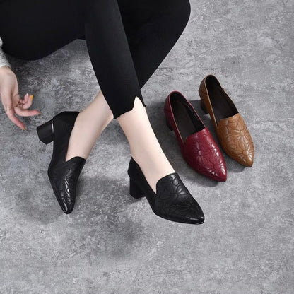Dina® - Sapatos Ortopédicos de Couro ⏐ Edição Premium