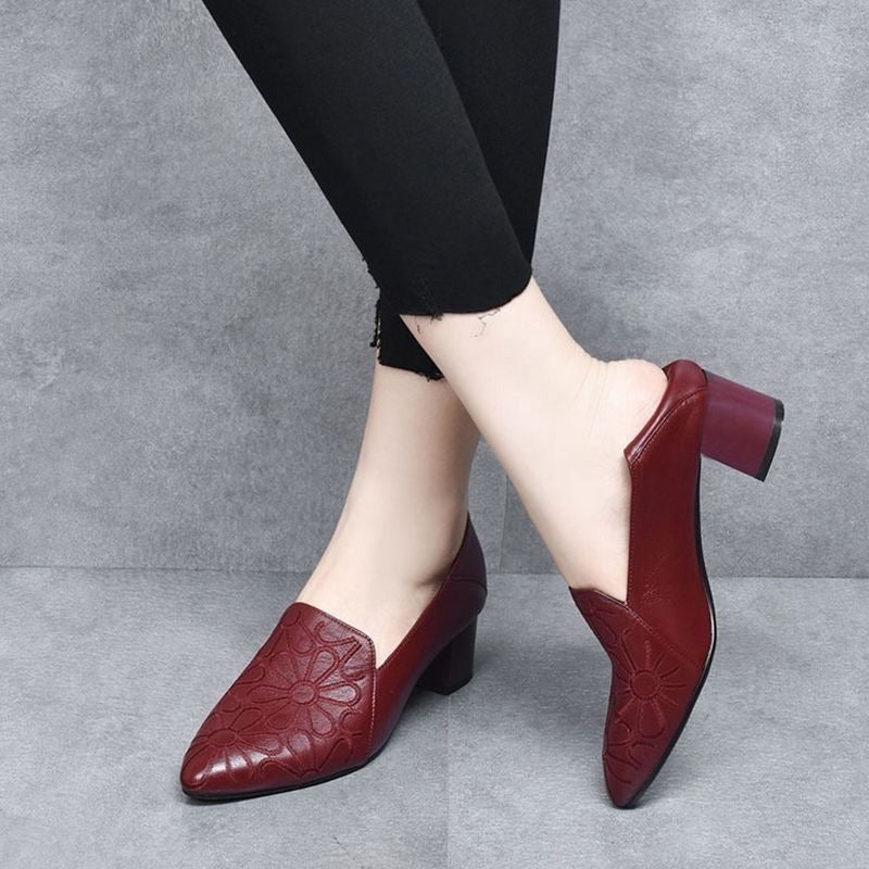 Dina® - Sapatos Ortopédicos de Couro ⏐ Edição Premium