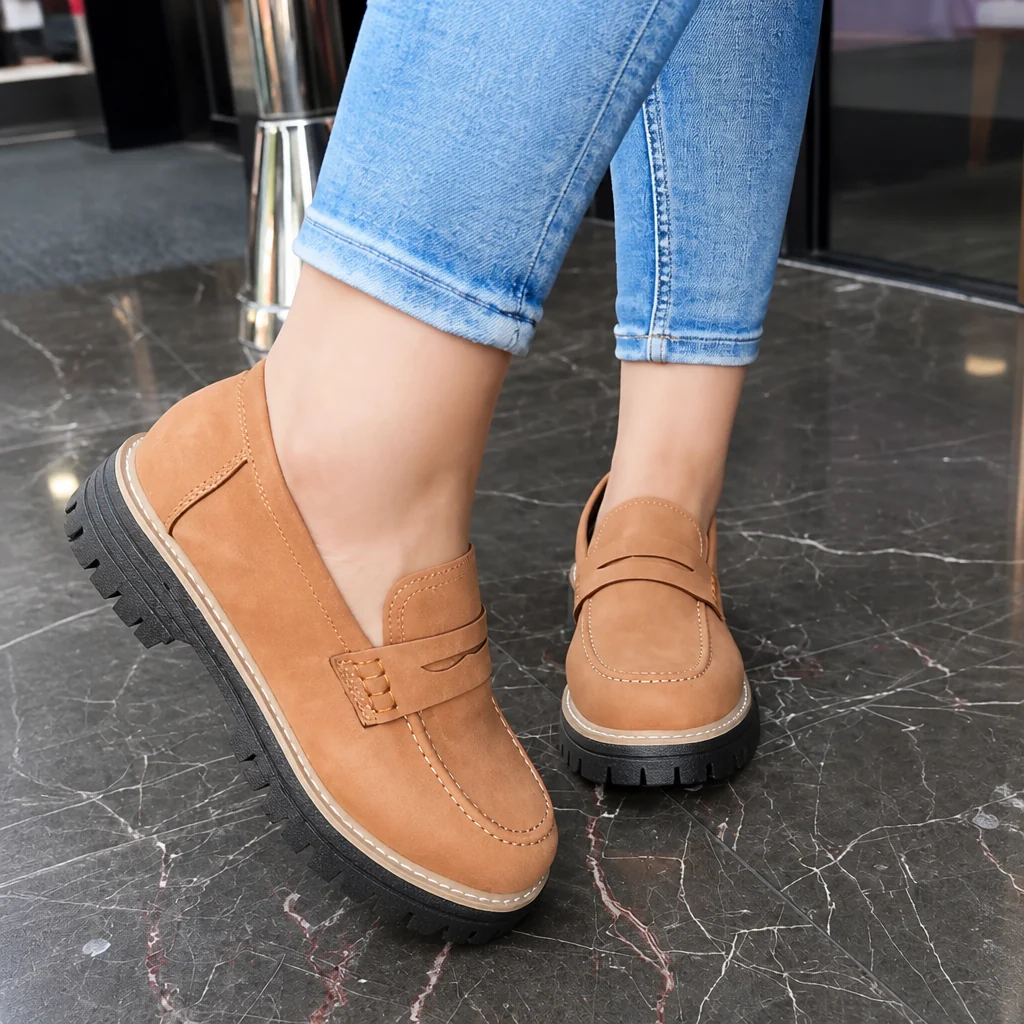 Flavia® - Mocassins Ortopédicos de Couro ⏐ Edição Premium