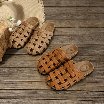 Gertrudes® - Sapatos Ortopédicos de Couro ⏐ Edição Premium