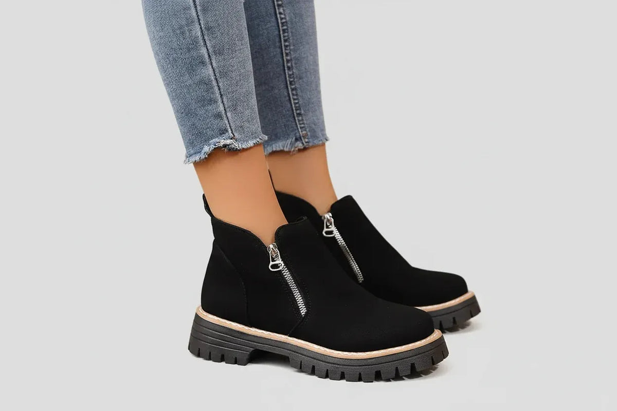 Guillermina® - Botas Ortopédicas de Couro ⏐ Edição Premium