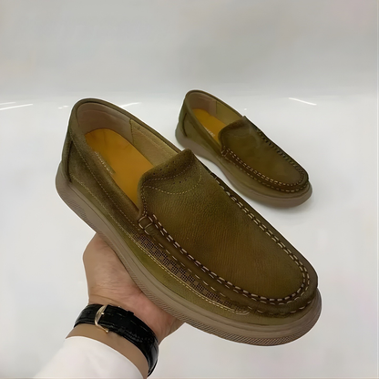 Gustavo® – Mocassins Ortopédicos em Pele ⏐ Edição Premium