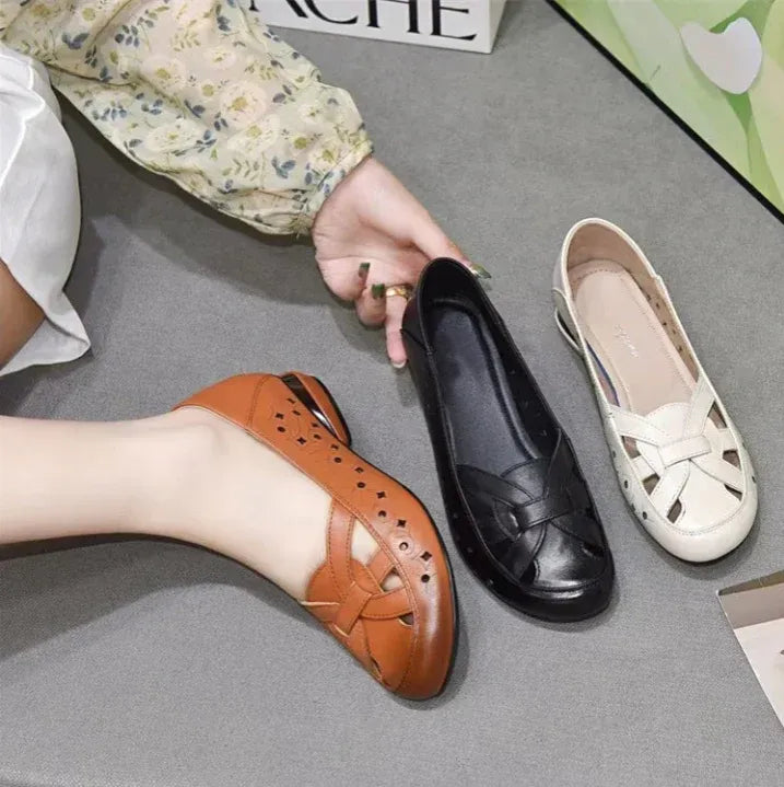 Hilda® – Sapatos Ortopédicos em Pele ⏐ Edição Premium
