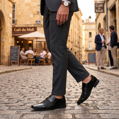 Leonardo® – Sapatos Ortopédicos em Couro ⏐ Edição Premium