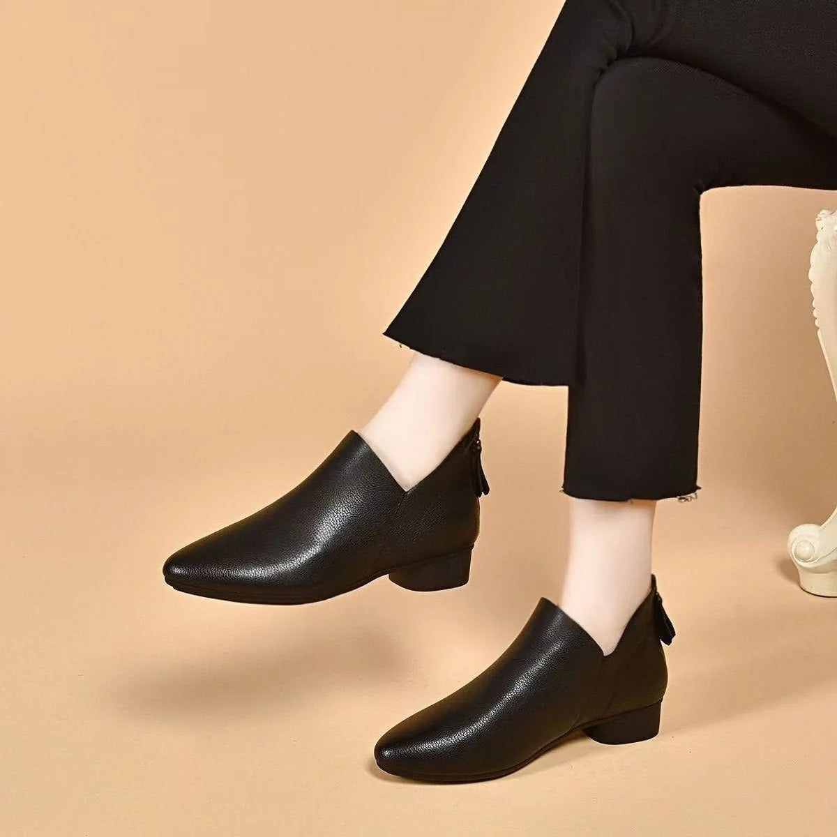 Loreia® - Botins Ortopédicos de Couro ⏐ Edição Premium