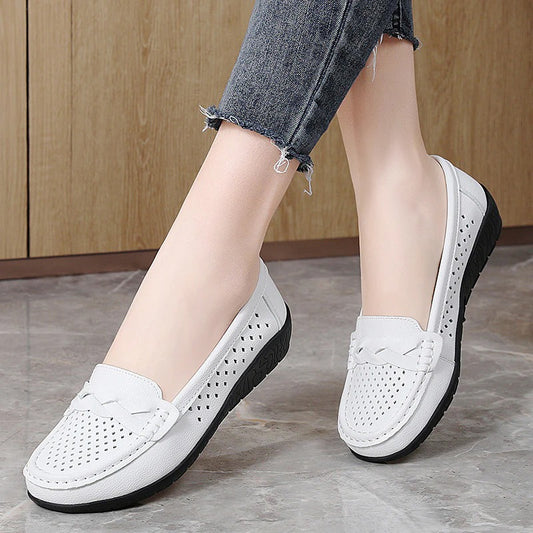 Rafaela® – Sapatos Ortopédicos Casuais em Pele ⏐ Edição Premium