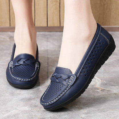 Rafaela® – Sapatos Ortopédicos Casuais em Pele ⏐ Edição Premium