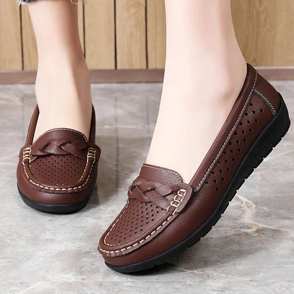 Rafaela® – Sapatos Ortopédicos Casuais em Pele ⏐ Edição Premium
