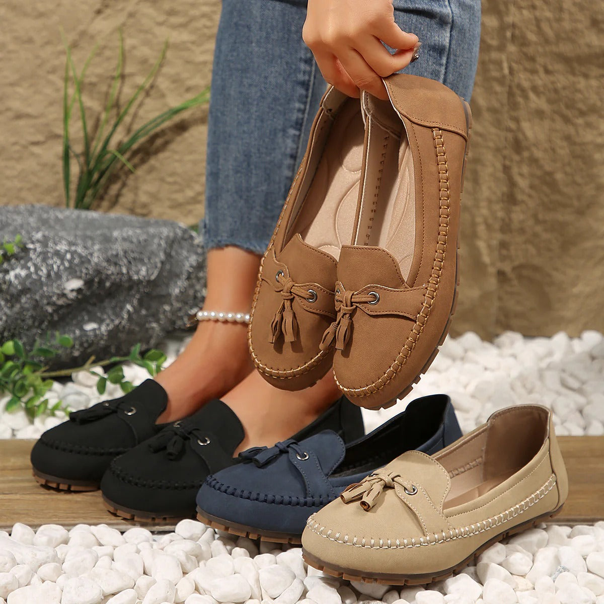 Roneiry® - Mocassins Ortopédicos de Couro ⏐ Edição Premium