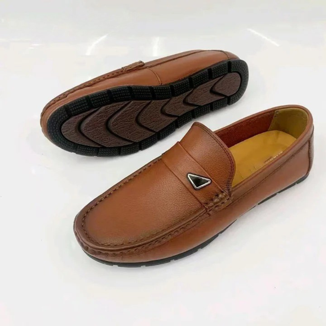 Samuel® – Mocassins Ortopédicos em Pele ⏐ Edição Premium