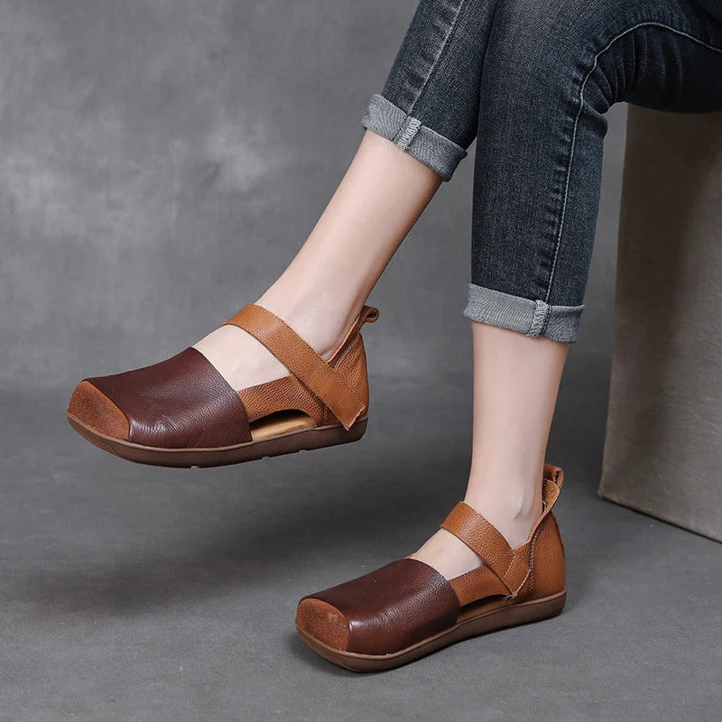 Sílvia® – Sapatos Ortopédicos em Pele ⏐ Edição Premium
