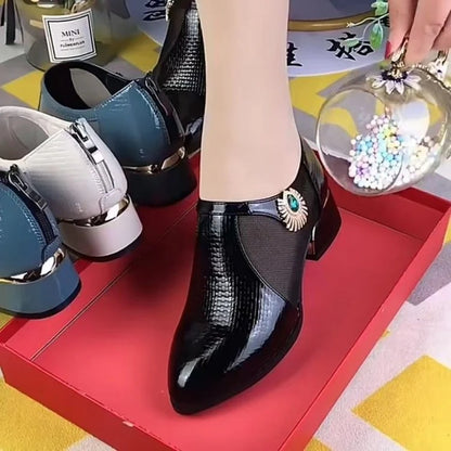 Ursula® – Sapatos Ortopédicos em Couro ⏐ Edição Premium